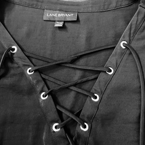 LANE BRYANT  Black Top, 22/24 - Picture 3 of 5